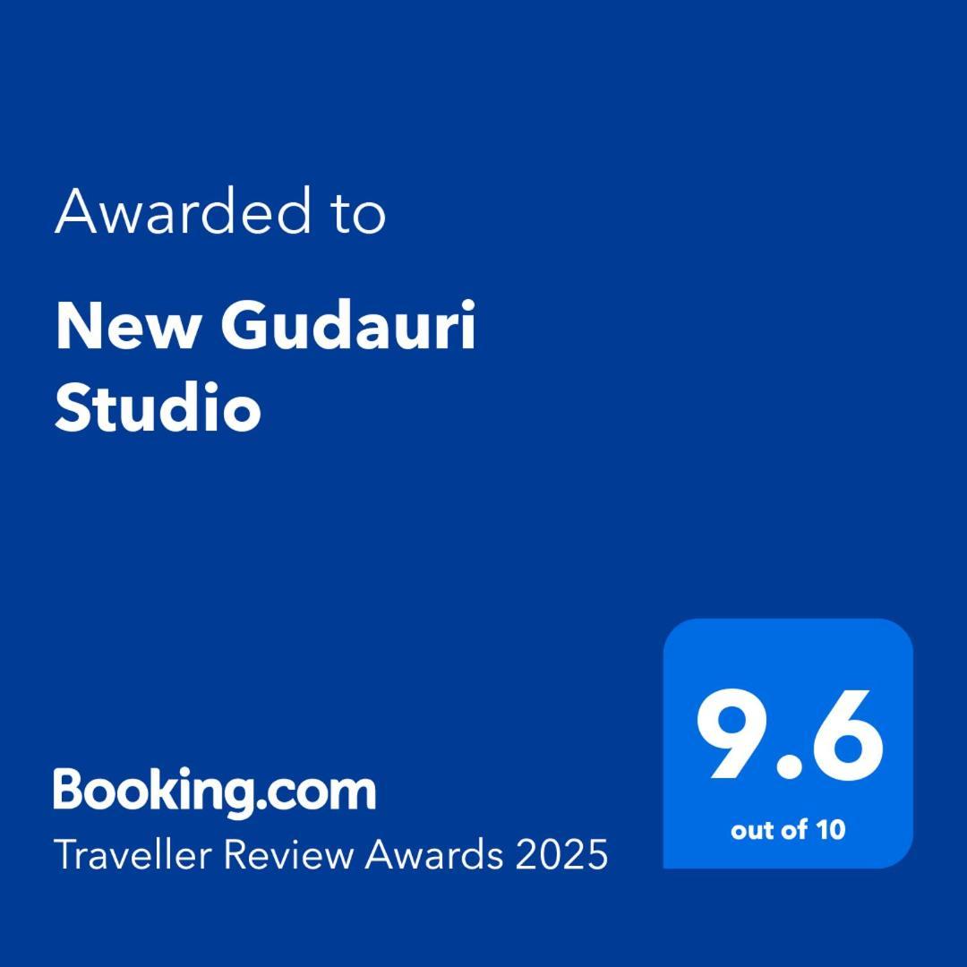 New Gudauri Studio المظهر الخارجي الصورة